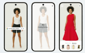 Leia mais sobre o artigo Google lança ferramenta de IA para experimentar roupas virtualmente 👗✨